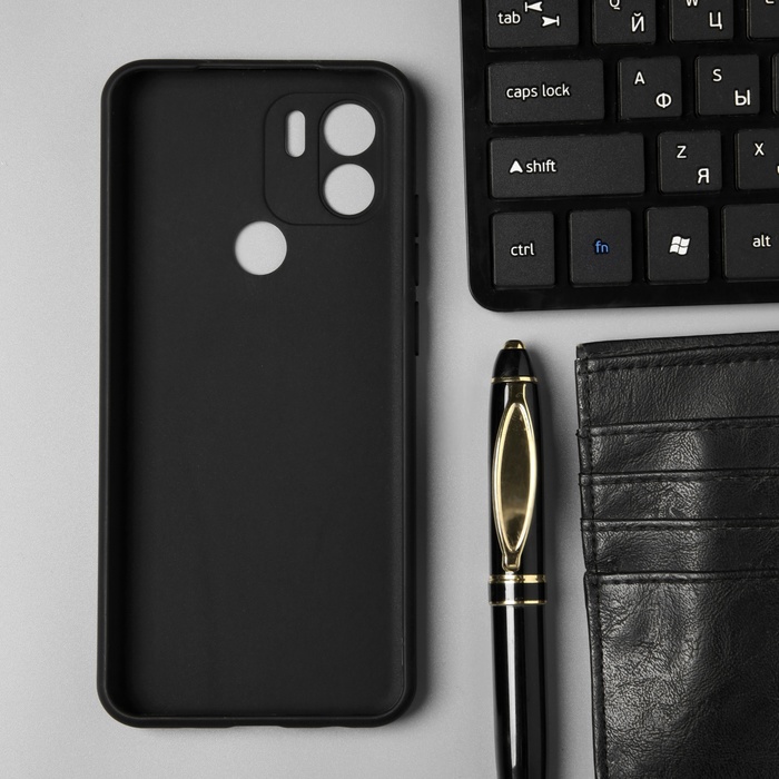 

Чехол BoraSCO матовый для Xiaomi Redmi A1+/A2+, черный