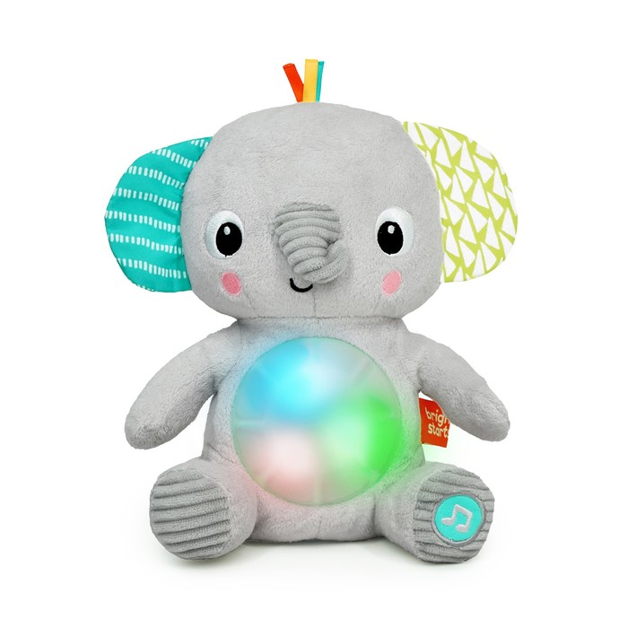 Развивающая игрушка Bright Starts «Музыкальный Слоник» погремушки bright starts набор игрушек на руку обезьянка и слоник