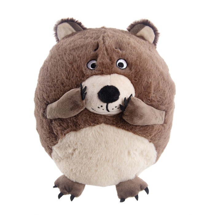 

Мягкая игрушка Gulliver мишка «Мишутка», 30 см, с пледом, 130x180 см