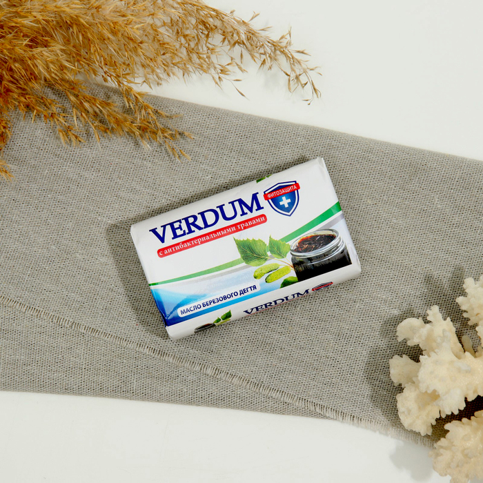 

Мыло Verdum Масло березового дегтя, 90 г