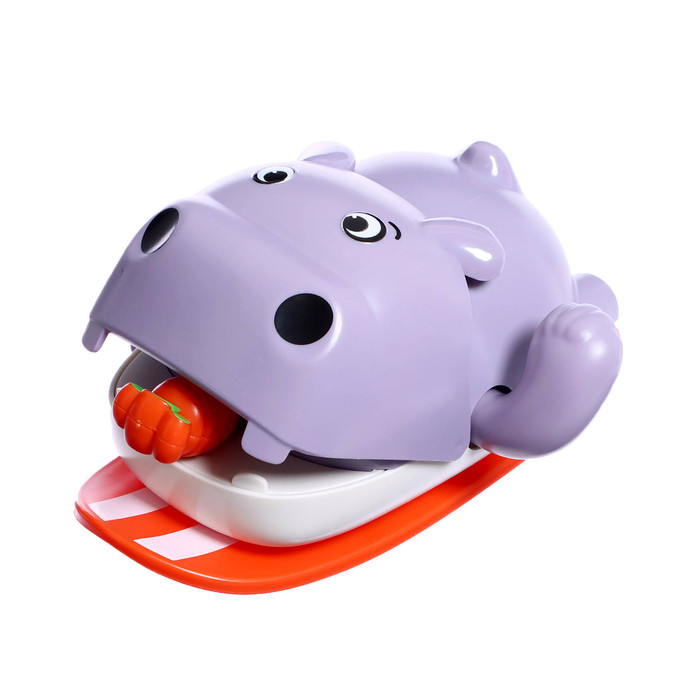 Заводная игрушка водоплавающая «Бегемотик», цвета МИКС market space игрушка заводная сова цвета микс