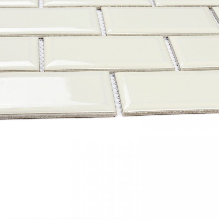 Мозаика керамогранитная Bonaparte Brick White, 287,5x292x6 мм