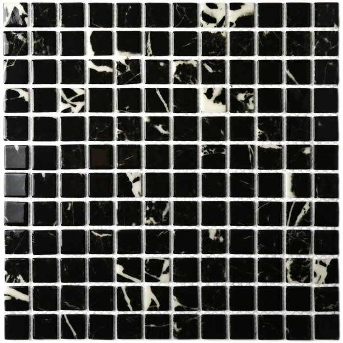 

Мозаика стеклянная Bonaparte Mia black (glossy), 300x300x4 мм
