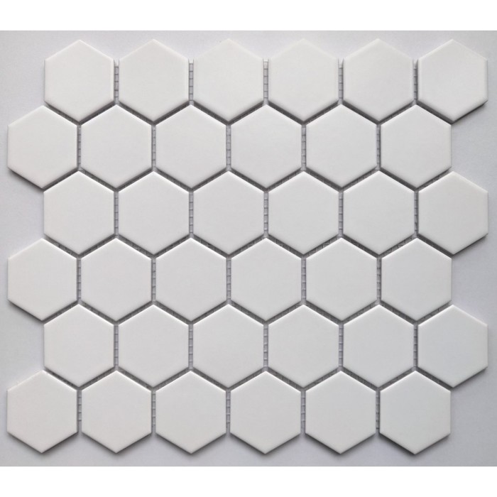 Мозаика керамогранитная Bonaparte Nakama white, 325x281x6 мм