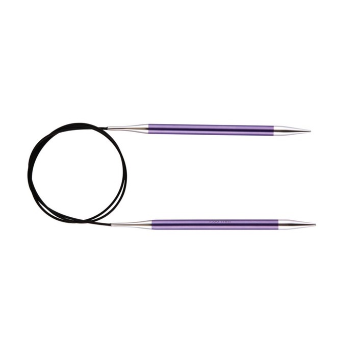 

Спицы круговые Zing KnitPro, 100 см, 3.75 мм 47158