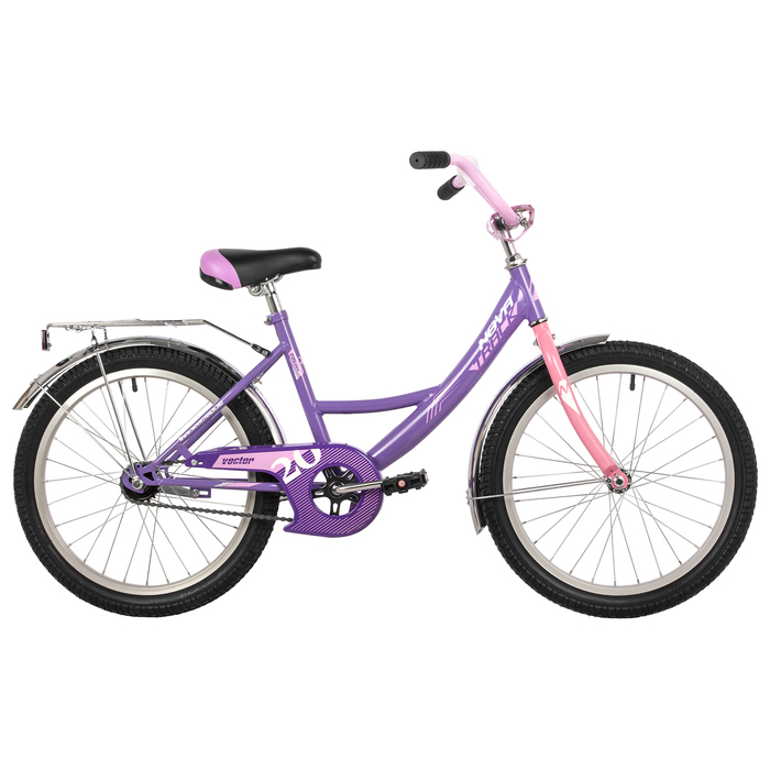 Велосипед 20 Novatrack VECTOR, цвет фиолетовый