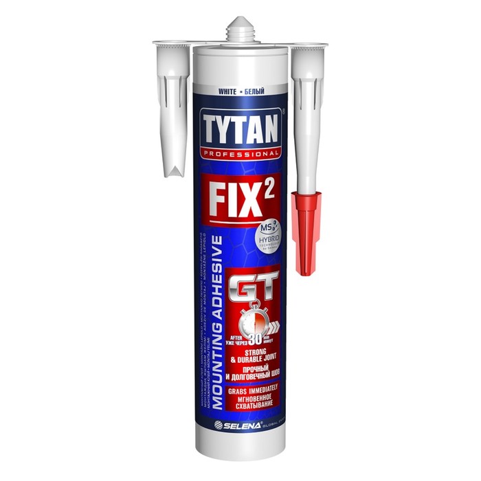 

Жидкие гвозди TYTAN Fix2 GT, сверхсильные, гибридные, 290 мл