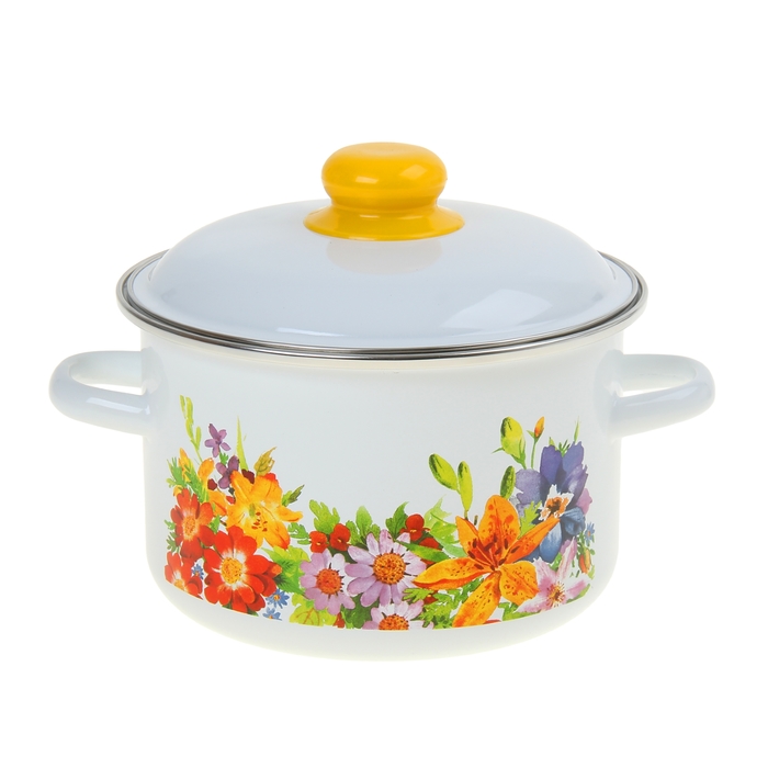 Кастрюля 3 л "Полянка"