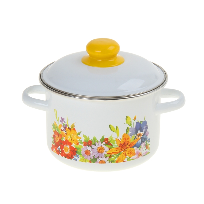 Кастрюля 2 л "Полянка"