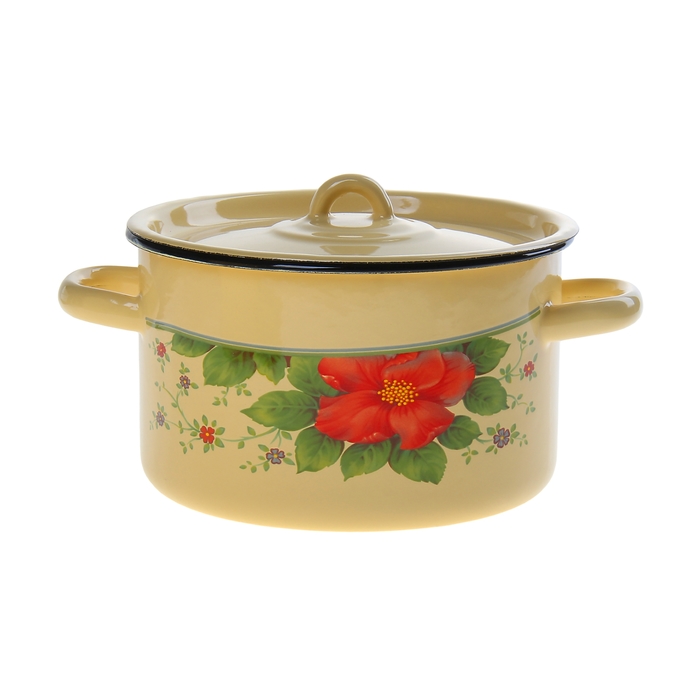 Кастрюля 3,9 л "Аленький цветочек"