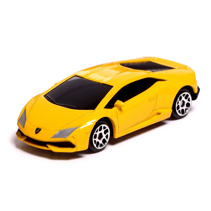 

Машина металлическая LAMBORGHINI HURACAN LP610-4, 1:64, цвет МИКС, в пакете