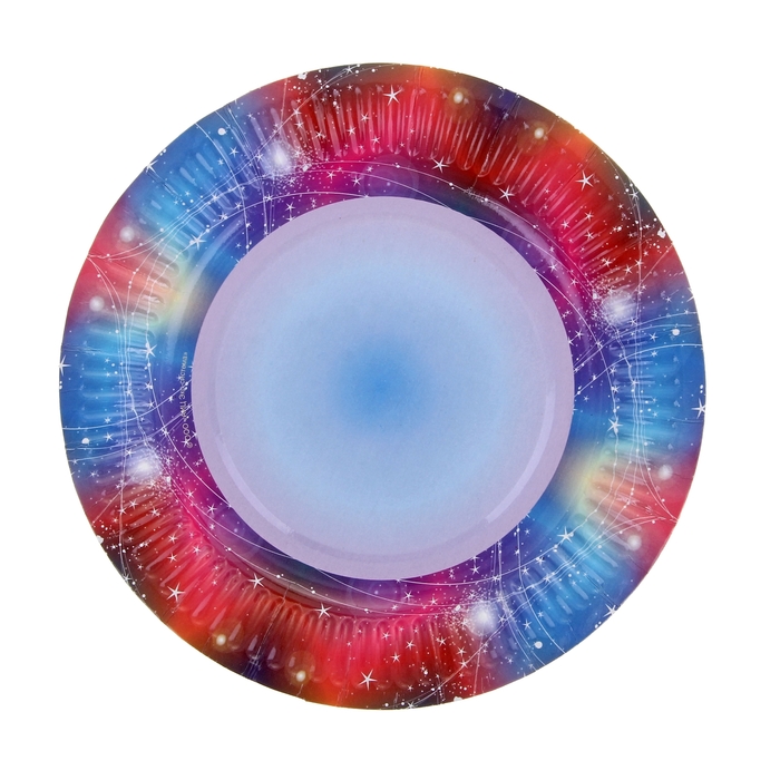 Тарелка с ламинацией "Фейерверк", 18 см