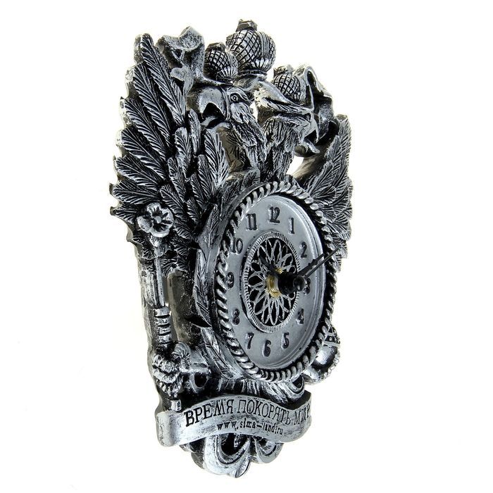 Часы настенные "Время покорять мир"
