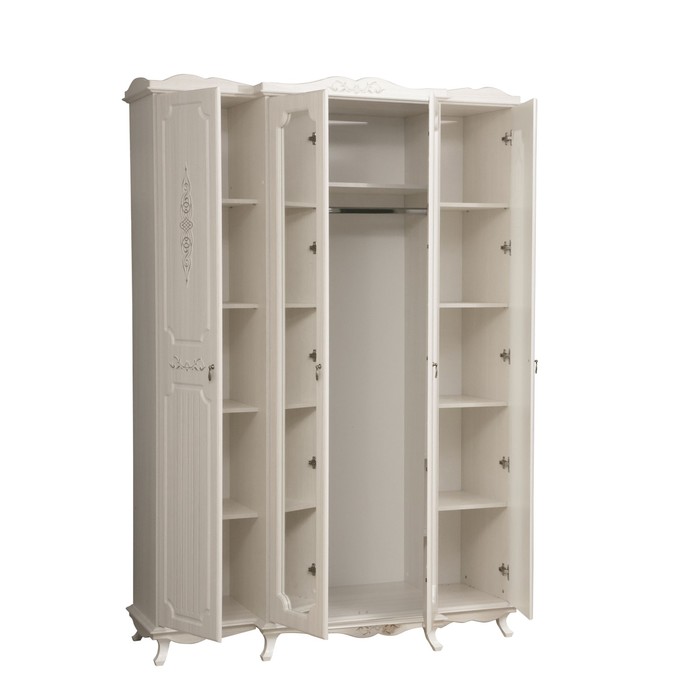 

Шкаф для одежды «Кантри» 06.116, 1660×610×2290 мм, патина, цвет вудлайн кремовый