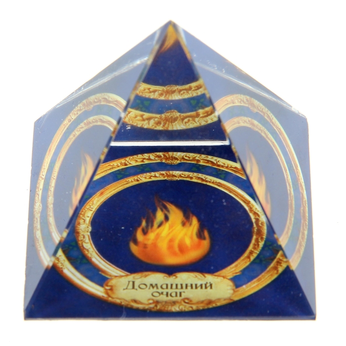 Пирамидка с наклейкой серия Обереги "Домашний очаг"