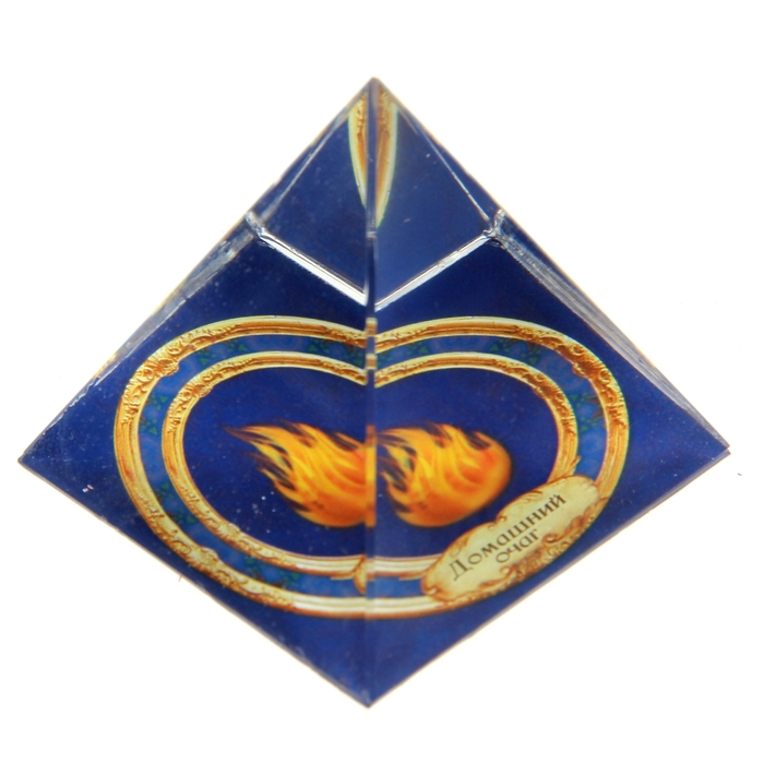 Пирамидка с наклейкой серия Обереги "Домашний очаг"