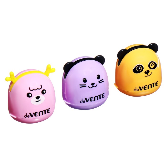 

Точилка 1 отверстие с контейнером deVENTE Cuties, МИКС