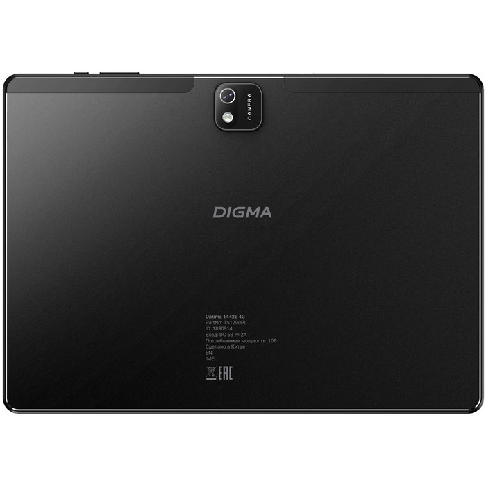 фото Планшет digma optima 1442e 4g t606 (1.6) 8c ram4gb rom128gb 10.1" ips 1920x1200 3g 4g andro 103388