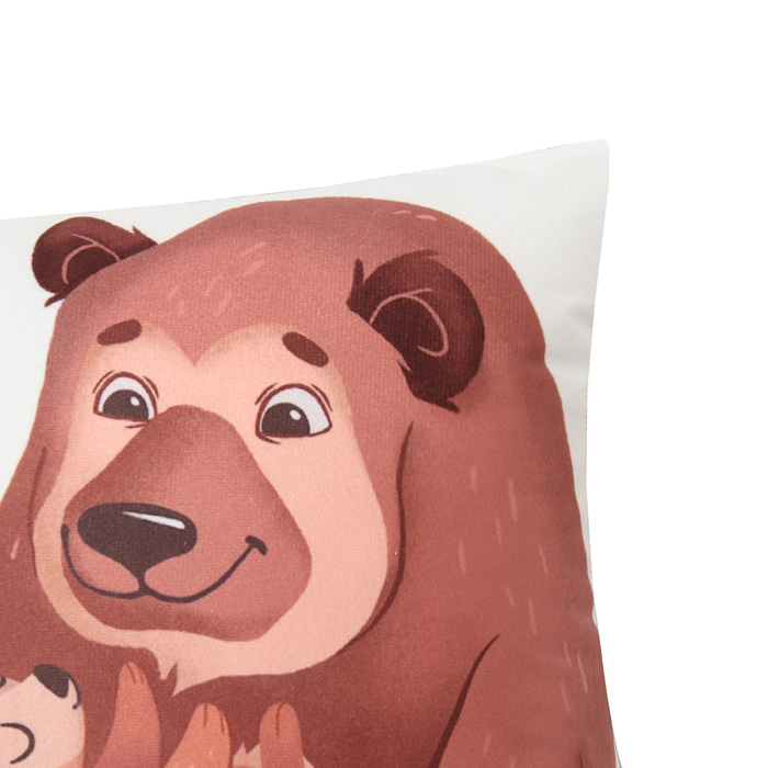 фото Подушка декоративная "папа мишка" этель