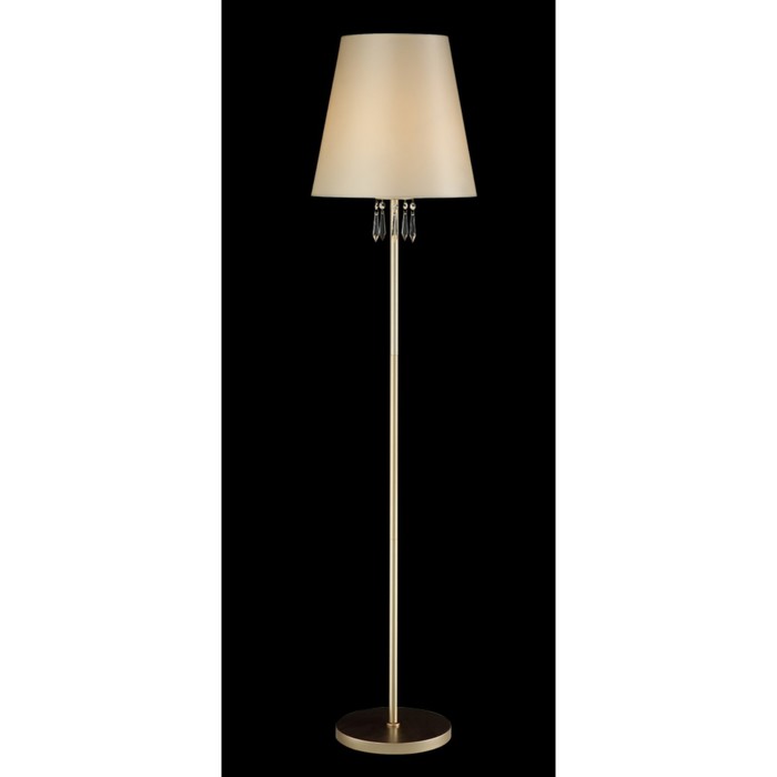 

Торшер Crystal Lux, Renata 3591/601, E27, 1х60 Вт, 148х35х35 см, цвет золотой
