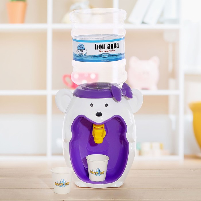 Кулер &quot;Мышка с бантиком&quot; 1,68 л, со световыми глазками и звуковым эффектом, работает от батареек