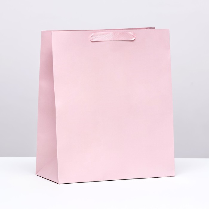 Пакет ламинированный «Розовый», ML 23 × 27 × 11.5 см