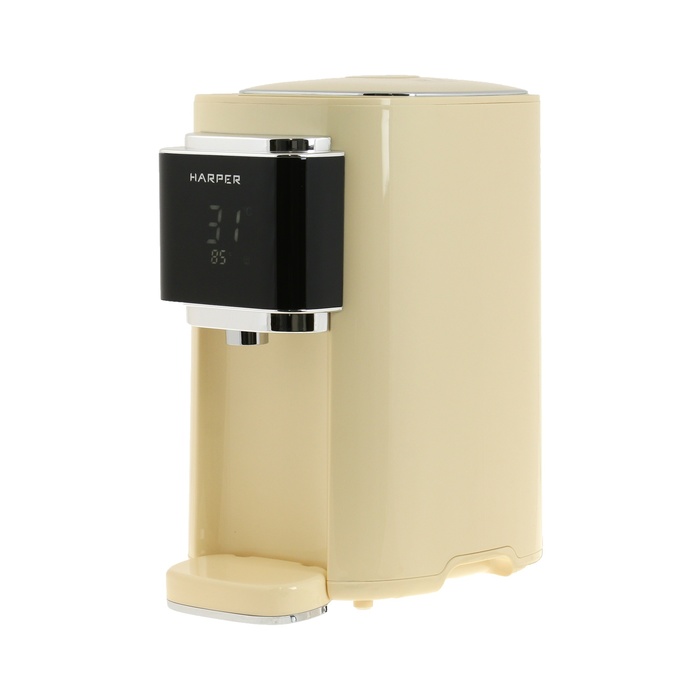 

Термопот HARPER HTP-5T01, 1200 Вт, 5 л, регулировка t°, LED-дисплей, бежевый