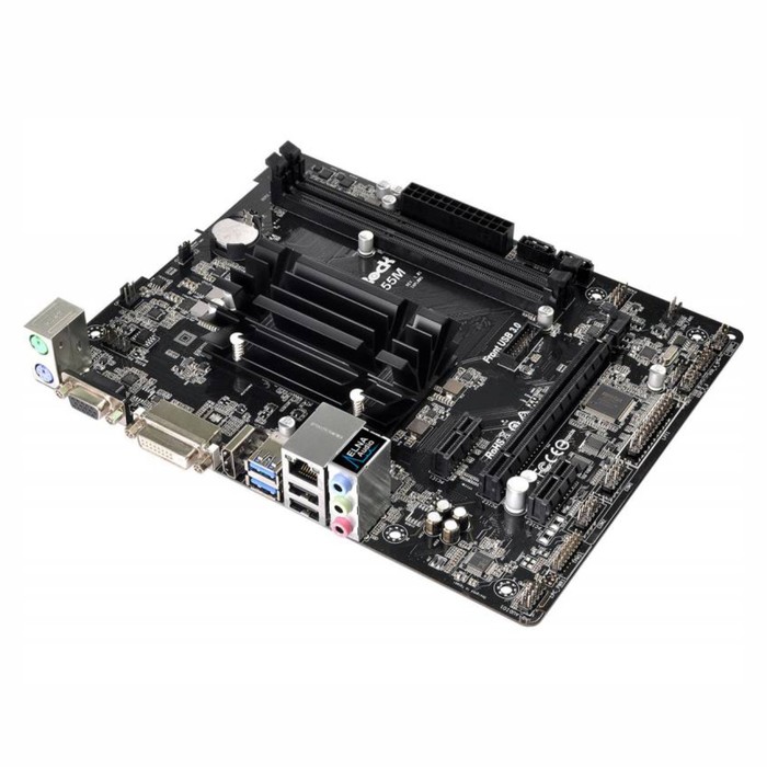 фото Материнская плата asrock j3355m matx ac`97 8ch(7.1) gblan+vga+dvi+hdmi