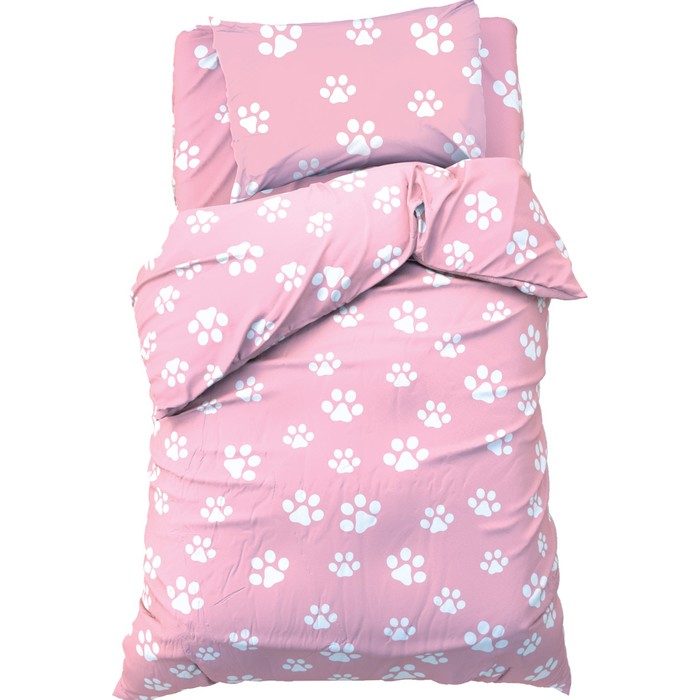 

Комплект постельного белья "Этель" 1,5 сп Pink cat 143х215 см, 150х214 см, 50х70 см -1 шт, 100% хл, бязь