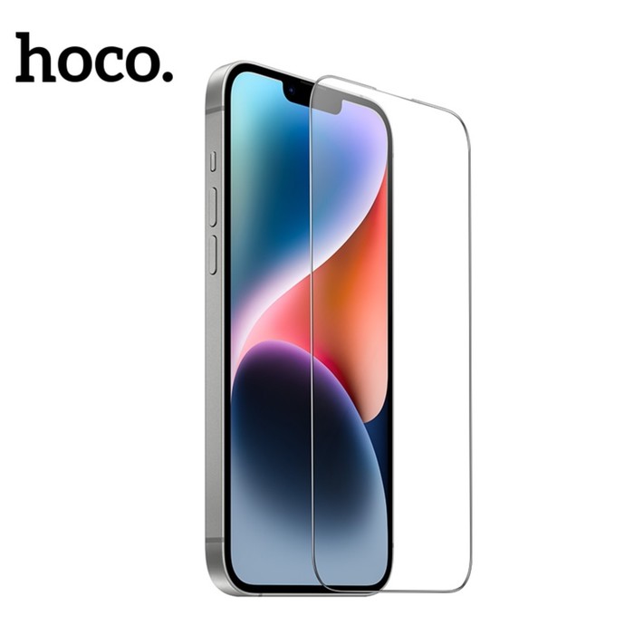 Защитное стекло Hoco для Iphone 15 Plus, Full-screen, 0.4 мм, полный клей защитное стекло 2 5d luazon для iphone 6 plus 6s plus 5 5 полный клей 978170