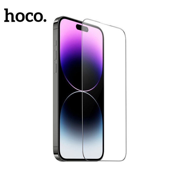 

Защитное стекло Hoco для Iphone 15 Pro, Full-screen, 0.4 мм, полный клей