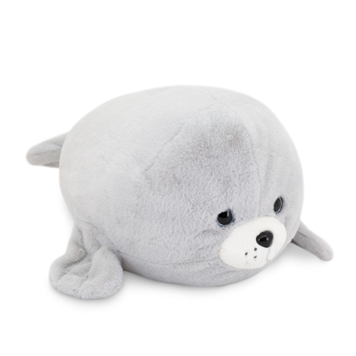цена Мягкая игрушка «Морской котик», 30 см, цвет серый