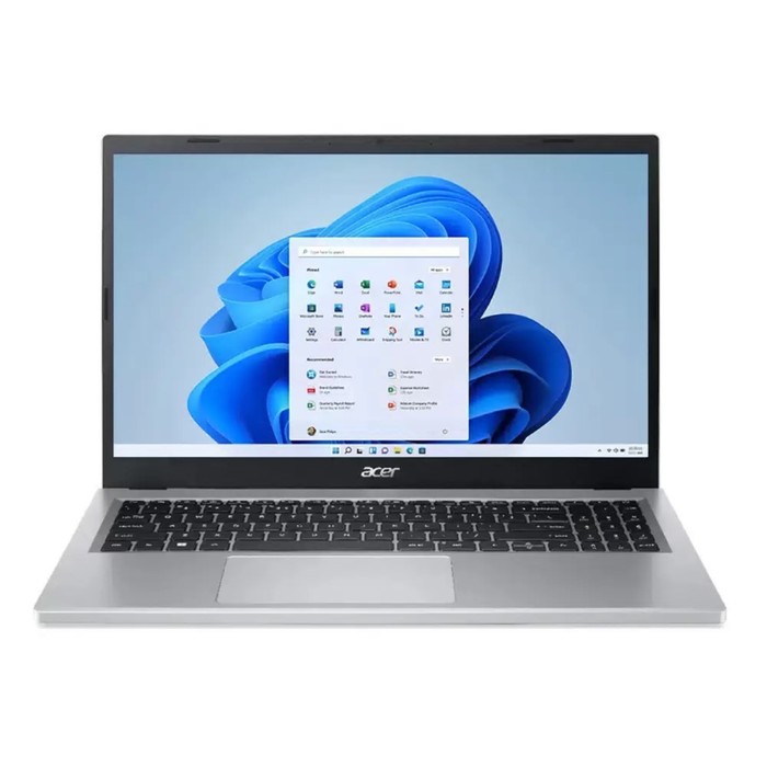 Ноутбук Acer Extensa 15EX215-33, 15.6, i3 N305, 8 Гб, SSD 512 Гб, UHD, Win11, серебристый ноутбук acer extensa 15ex215 33 31wp 15 6 i3 n305 8гб ssd 256гб uhd noos серебр