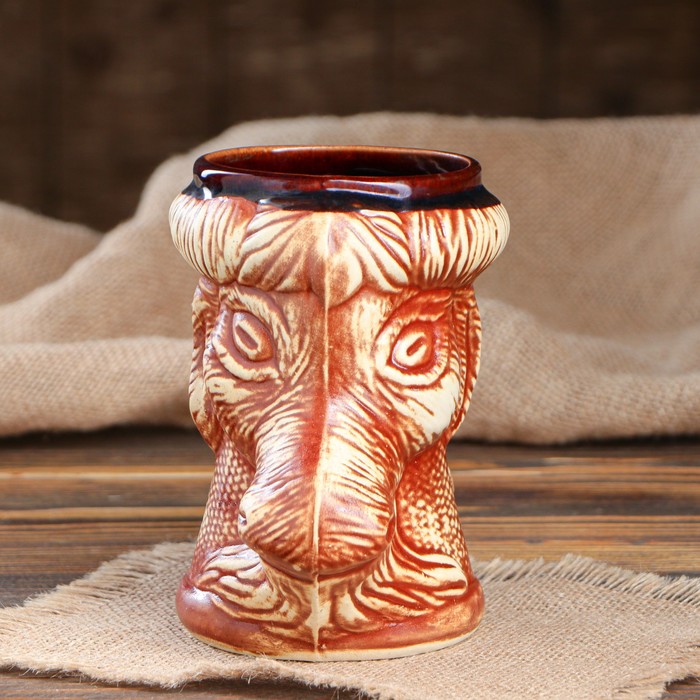 Кружка для пива "Коза" 0,5 л, микс