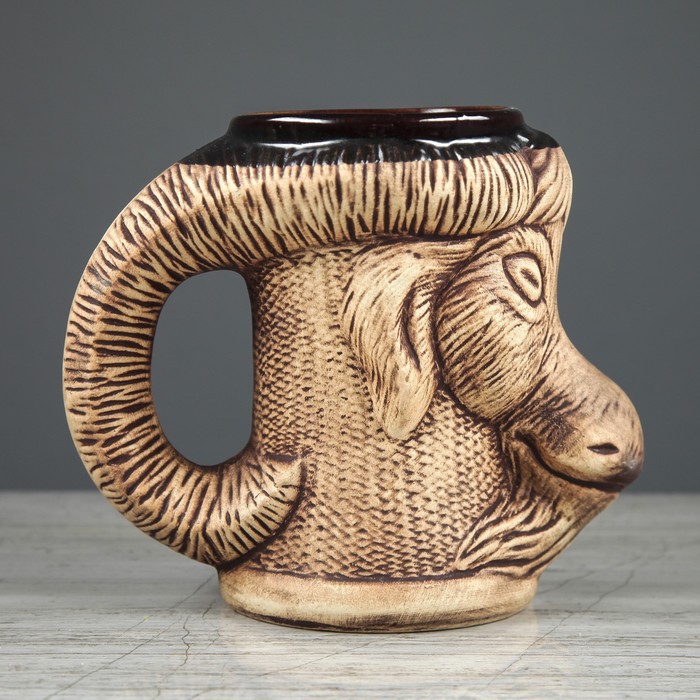 Кружка для пива "Коза" 0,5 л, микс