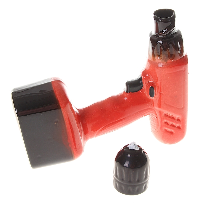 Штоф с рюмками "Дрель" набор 7 предметов, красная 0,75 л