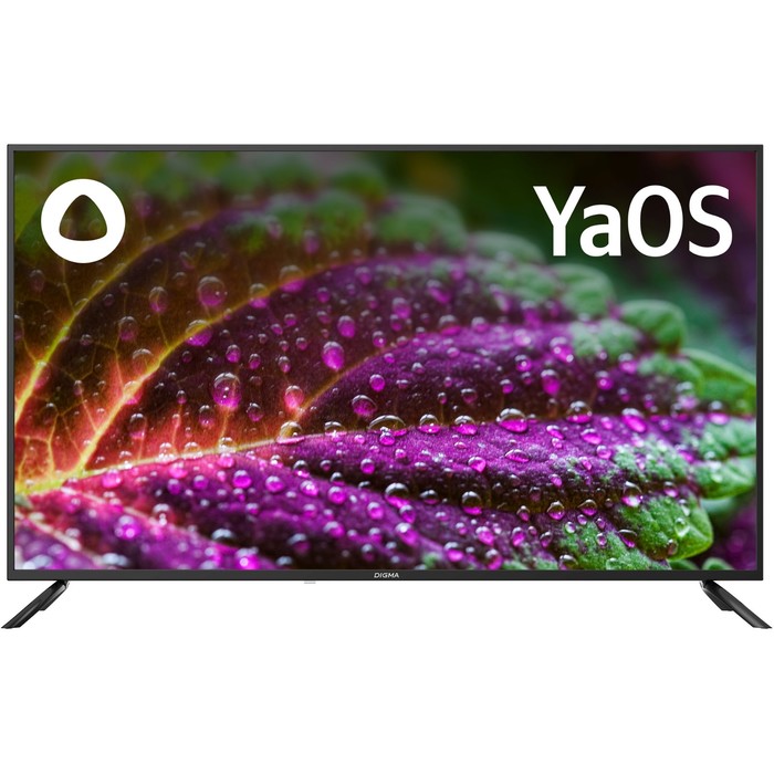 

Телевизор LED Digma 50" DM-LED50UBB31 Яндекс.ТВ черный 4K Ultra HD 60Hz DVB-T DVB-T2 DVB-C 1029534