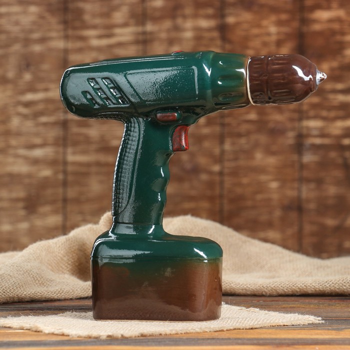 Штоф с рюмками "Дрель" бирюза, 7 предметов, 0,75 л