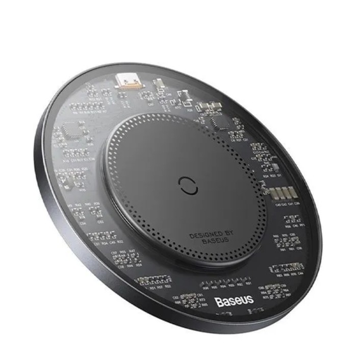 

Беспроводное зарядное устройство Baseus Simple 2 Wireless, 2 А, 24 W, Type-C - Type-C,черное