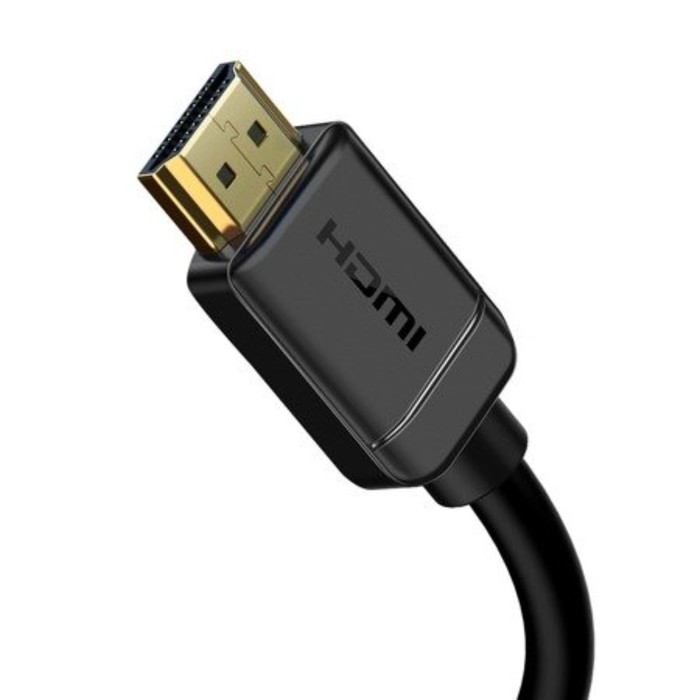 фото Кабель видео baseus, hdmi(m)-hdmi(m), high definition series, 4khdmi - 4khdmi, 5 м, черный