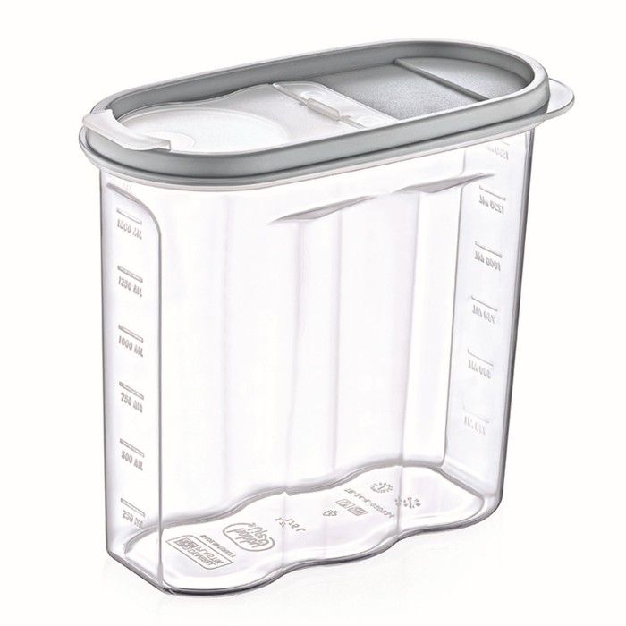 Контейнер для хранения сыпучих продуктов HobbyLife, 4 л контейнер для сыпучих продуктов фикс 2 25 л
