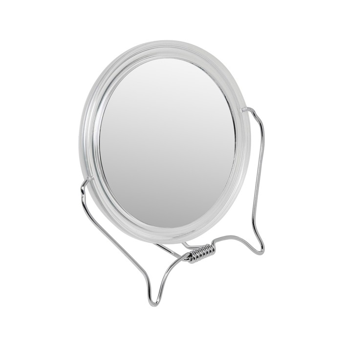 Зеркало косметическое Axentia поворотное с увеличением 3,1, настольное, Ø 12,5 см