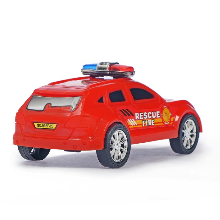 Машина инерционная "Пожарный джип"