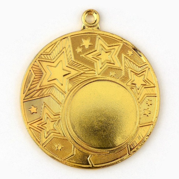 медаль под нанесение 055 диам 4 см цвет зол без ленты Медаль под нанесение 188 «Звезды» диам 4,5 см. Цвет зол. Без ленты