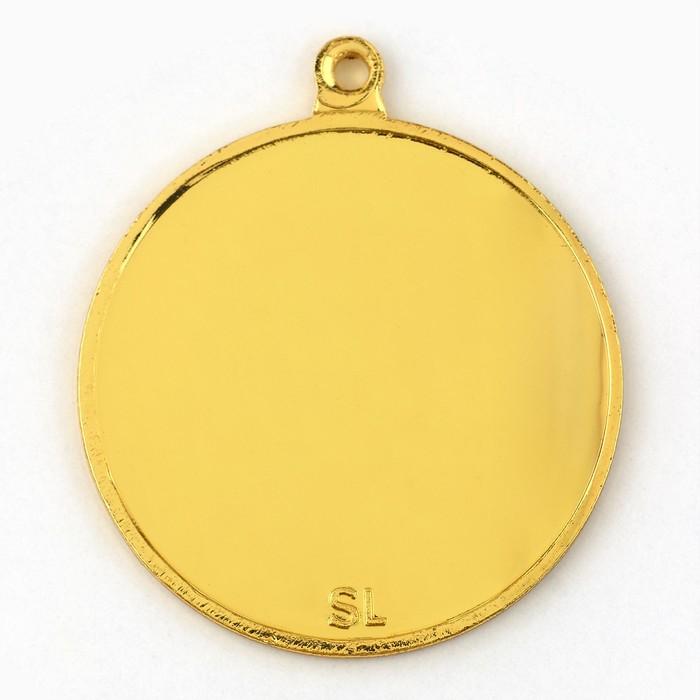 фото Медаль под нанесение 188 «звезды» диам 5 см. цвет зол. без ленты командор