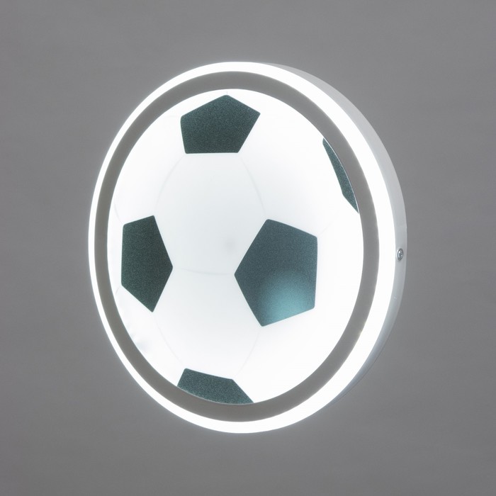 фото Бра "мяч футбольный" led 36вт белый d.30 см bayerlux