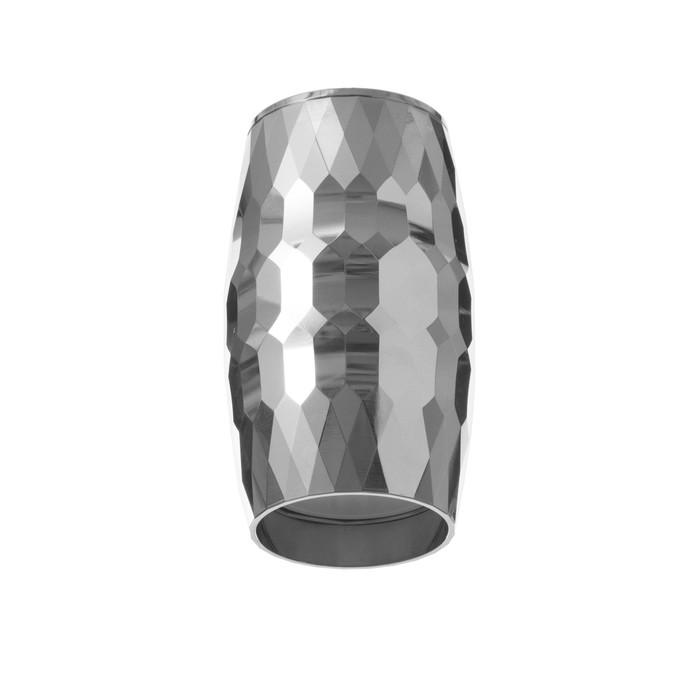 Светильник Баррел GU10 серебро 6х6х12 см