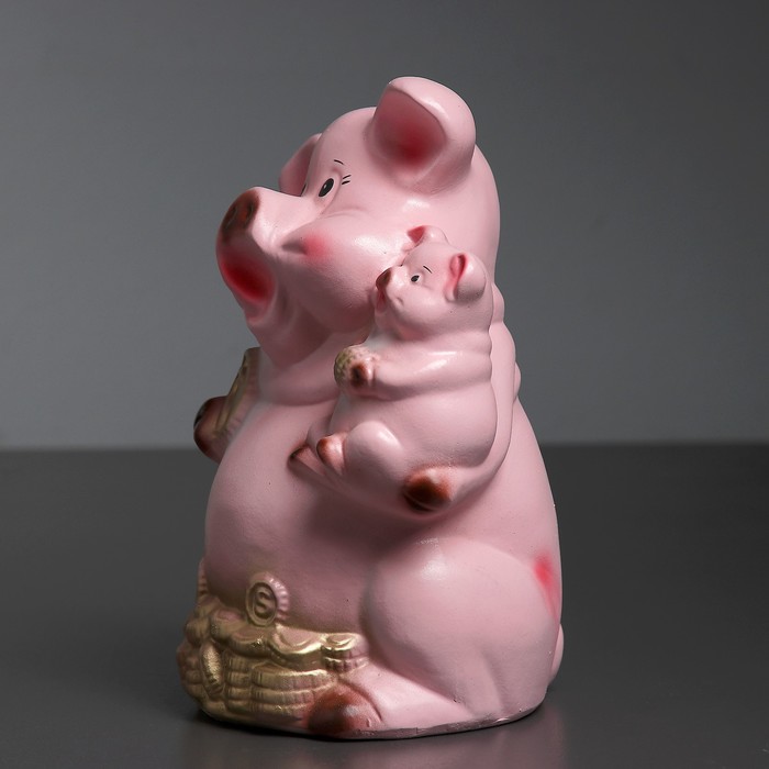 Копилка "Свинка с поросёнком"