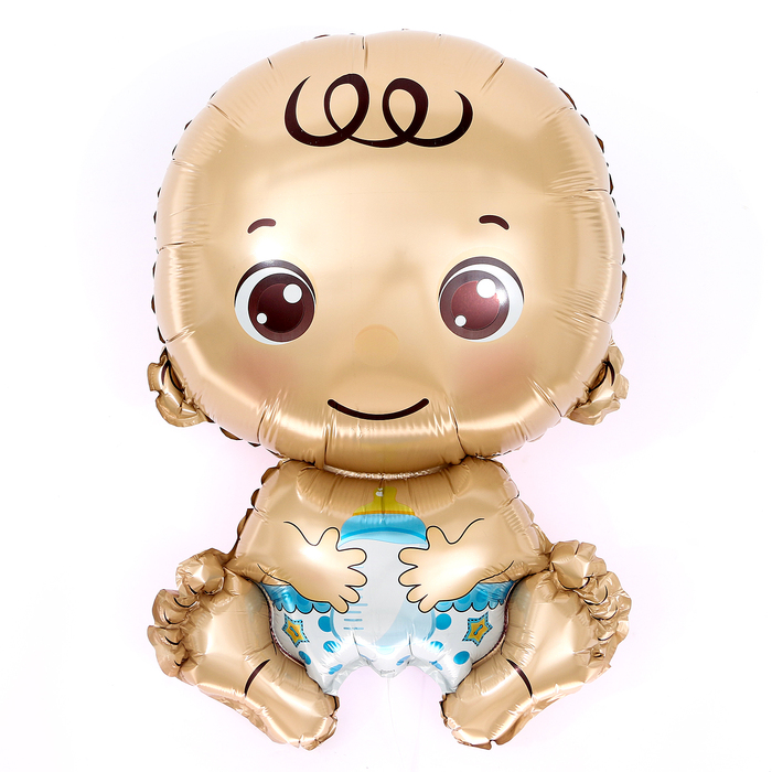 Шар фольгированный 28 «Младенец — мальчик» шар фольгированный 30 младенец девочка