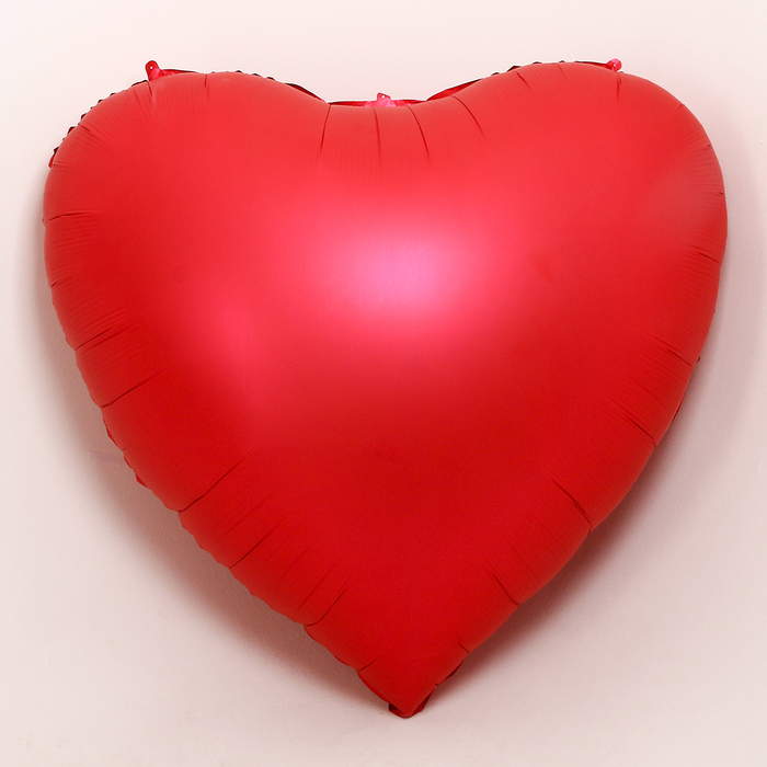 Шар фольгированный 68 Сердце красное шар фольгированный 36 сердце красное инд упаковка
